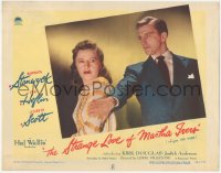 3b0600 STRANGE LOVE OF MARTHA IVERS LC #7 1946 Kirk Douglas with Barbara Stanwyck in his 1st movie!