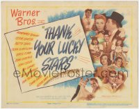3b0436 THANK YOUR LUCKY STARS TC 1943 Warner Bros. all-star patriotic musical, pretty girls!