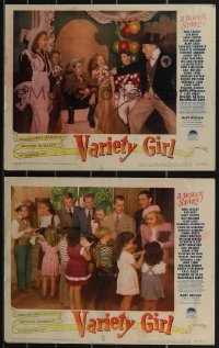 3b0693 VARIETY GIRL 2 LCs 1947 all-star cast with three dozen Paramount stars in a tremendous show!