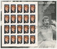 3b0753 LUCILLE BALL Legends of Hollywood stamp sheet 2000 contains 20 unused postage stamps!