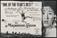 3b0179 SEVEN SAMURAI pressbook 1956 Akira Kurosawa's Magnificent Seven, Toshiro Mifune, ultra rare!