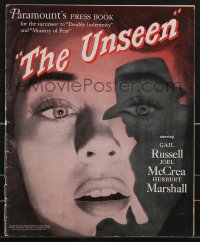 3b0161 UNSEEN pressbook 1944 Joel McCrea, Gail Russell, menace more deadly than The Uninvited, rare!