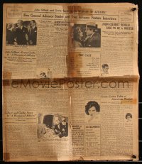3b0168 WOMAN OF AFFAIRS pressbook 1928 Greta Garbo, John Gilbert, Lewis Stone, ultra rare!
