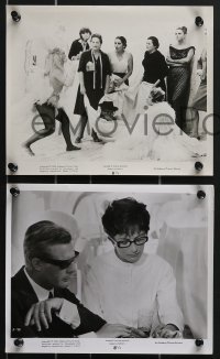 3b1087 8 1/2 9 8x10 stills 1963 Federico Fellini classic, Marcello Mastroianni, Claudia Cardinale!