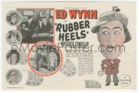 3b0727 RUBBER HEELS herald 1927 great images of Ed Wynn wearing different costumes, ultra rare!