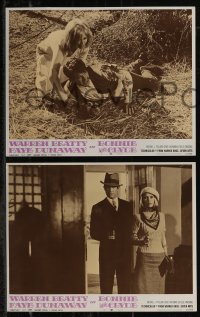 3b0663 BONNIE & CLYDE 5 LCs 1967 great images of Warren Beatty, Gene Hackman & Pollard, Denver Pyle!