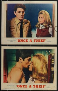 3b0646 ONCE A THIEF 8 LCs 1965 super sexy images of Ann-Margret, Alain Delon!