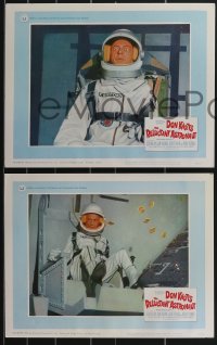3b0649 RELUCTANT ASTRONAUT 8 LCs 1967 wacky Don Knotts in the maddest mixup in space history!