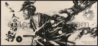 3c1462 13 ASSASSINS #8/120 17x36 art print 2012 Mondo, art by Vania Zouravliov, white edition!