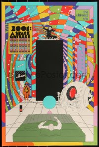 3c0014 2001: A SPACE ODYSSEY #2/250 24x36 art print 2020 Mondo, Sharm Murugiah, regular edition!