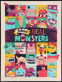3c1554 AAAHH REAL MONSTERS #2/175 18x24 art print 2016 Mondo, art by Dave Perillo, first edition!