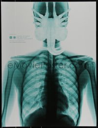 3c2358 ALIEN 19x25 art print 2016 Mondo, art by Jay Shaw, first edition, x-ray on polyester film!