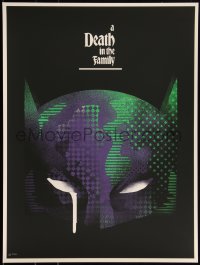 3c1596 BATMAN #2/75 18x24 art print 2014 Mondo, Death in the Family, variant edition!