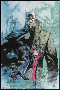 3c0163 BATMAN #3/275 24x36 art print 2019 Mondo, art by Jim Lee, Hush!