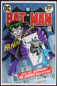 3c0160 BATMAN #3/250 24x36 art print 2019 Mondo, art by Neal Adams, No. 251!