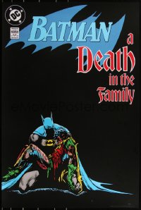 3c0164 BATMAN #4/250 24x36 art print 2019 Mondo, art by Jim Aparo, A Death in the Family!