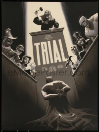 3c1632 BATMAN: THE ANIMATED SERIES #2/275 18x24 art print 2018 Mondo, The Trial, regular edition!
