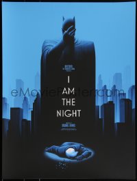 3c1656 BATMAN: THE ANIMATED SERIES #4/125 18x24 art print 2018 Mondo, I Am the Night, variant ed.!