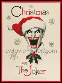 3c1610 BATMAN: THE ANIMATED SERIES #12/325 18x24 art print 2019 Christmas with the Joker, regular!