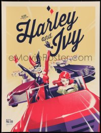 3c1631 BATMAN: THE ANIMATED SERIES #2/275 18x24 art print 2018 Mondo, Harley & Ivy, regular ed.!