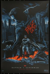 3c0181 BATMAN V SUPERMAN #2/375 24x36 art print 2016 Mondo Ken Taylor, regular edition!