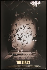3c0213 BIRDS #2/250 24x36 art print 2016 Mondo, creepy Adam Simpson artwork, regular edition!