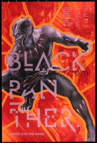 3c0224 BLACK PANTHER #14/325 24x36 art print 2019 Mondo, Martin Ansin, regular edition!