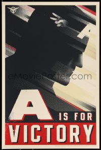 3c2332 CAPTAIN AMERICA: THE FIRST AVENGER #9/375 16x24 art 2011 A Is For Victory, regular., Moss!