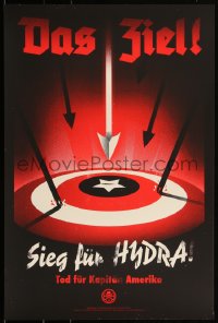 3c2327 CAPTAIN AMERICA: THE FIRST AVENGER #8/395 16x24 art print 2011 Das Ziel Sieg Fur Hydra, reg.!