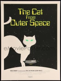 3c1715 CAT FROM OUTER SPACE #13/115 18x24 art print 2014 Mondo, wild sci-fi art by Jay Shaw!