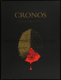 3c1735 CRONOS #3/185 18x24 art print 2013 Mondo, dripping blood horror art by Mike Mignola!