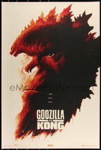 3c0608 GODZILLA VS. KONG #2/200 24x36 art print 2021 Mondo, Phantom City Creative, English edition!