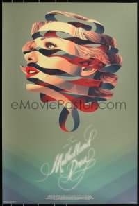 3c0904 MULHOLLAND DR. signed #4/150 24x36 art print 2015 by Kevin Tong, Mondo, variant edition!