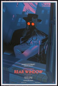 3c1012 REAR WINDOW signed #3/175 24x36 art print 2014 by Laurent Durieux, Mondo, variant edition!