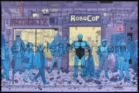 3c1041 ROBOCOP #3/125 24x36 art print 2018 Mondo, art by Josan Gonzalez, variant edition!