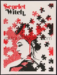 3c2116 SCARLET WITCH #2/125 18x24 art print 2017 Mondo, art by David Aja, Scarlet Witch #8!