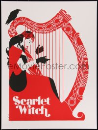 3c2118 SCARLET WITCH #3/125 18x24 art print 2017 Mondo, art by David Aja, Scarlet Witch #3!