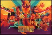 3c1068 SCOOB #2/125 24x36 art print 2020 Mondo, Hanna-Barbera, Matt Taylor art, variant edition!