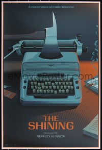 3c1088 SHINING #9/325 24x36 art print 2018 Mondo, Laurent Durieux, Typewriter, regular edition!