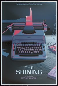 3c1084 SHINING #4/175 24x36 art print 2018 Mondo, Laurent Durieux, Typewriter, variant edition!