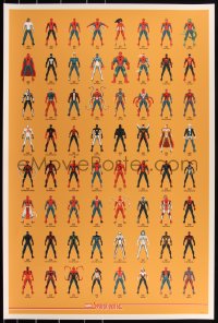 3c1111 SPIDER-MAN #10/530 24x36 art print 2017 Mondo, art by DKNG, Spider-Verse, regular edition!