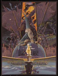 3c2172 SWORD IN THE STONE #2/365 18x24 art print 2014 Mondo, art by Rich Kelly, first edition!