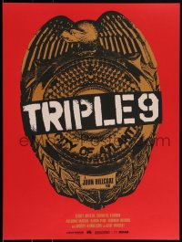 3c2218 TRIPLE 9 #47/125 18x24 art print 2016 Mondo, great art of badge and title by Jay Shaw!