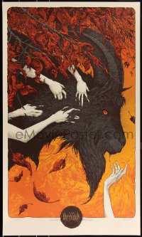 3c1419 WITCH signed #11/350 23x39 art print 2016 by Aaron Horkey, Mondo, regular edition!