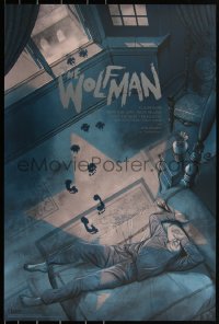 3c1305 WOLF MAN #4/225 24x36 art print 2020 Mondo, art by Jonathan Burton, regular edition!