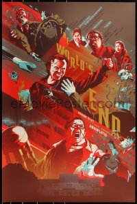 3c1321 WORLD'S END #8/115 24x36 art print 2013 Mondo, art by Kevin Tong, variant edition!