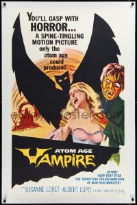 3d0103 ATOM AGE VAMPIRE linen 1sh 1963 Seddok, l'erede di Satana, terrifying man turns monster!