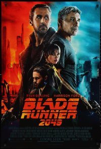 3d1298 BLADE RUNNER 2049 int'l advance DS 1sh 2017 Harrison Ford, Ryan Gosling, Ana de Armas, Leto!