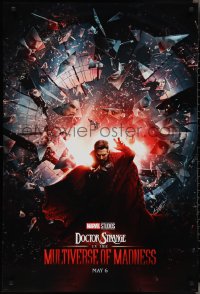 3d1320 DOCTOR STRANGE IN THE MULTIVERSE OF MADNESS teaser DS 1sh 2022 Cumberbatch in title role!