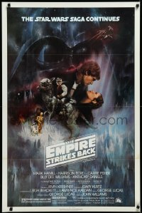 3d1323 EMPIRE STRIKES BACK NSS style 1sh 1980 classic Gone With The Wind style art by Roger Kastel!